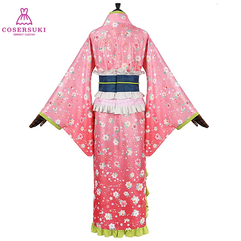 Kanroji Mitsuri Cosplay Carnival Halloween Costume Kimono Uniform Customizable image 2