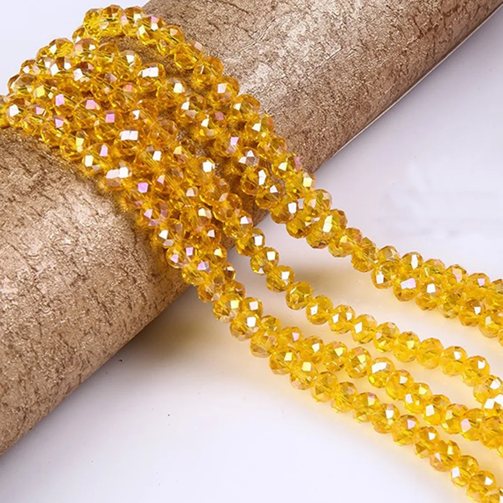 

Бусины из граненого хрусталя 1 2 3 4 6 8 10 мм, круглые стеклянные бусины, рассыпные бусины-разделители для изготовления ювелирных изделий, стеклянные бусины для рукоделия, нити из стеклянных бусин 26D19