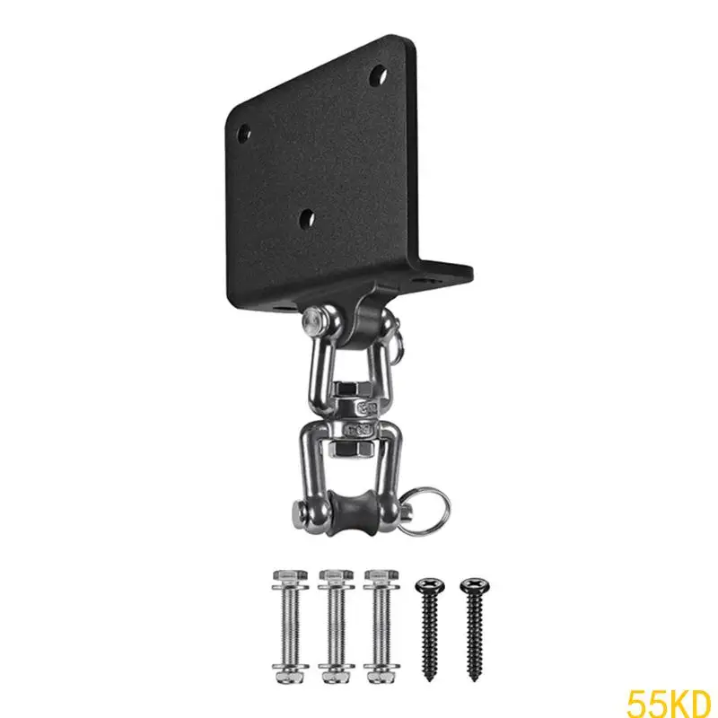 

55KD Beam Hook Bracket 360 Rotating Punching Bag Hangers Heavy Bag Mount for Yoga, Chair, Boxing Bag Easy to Install