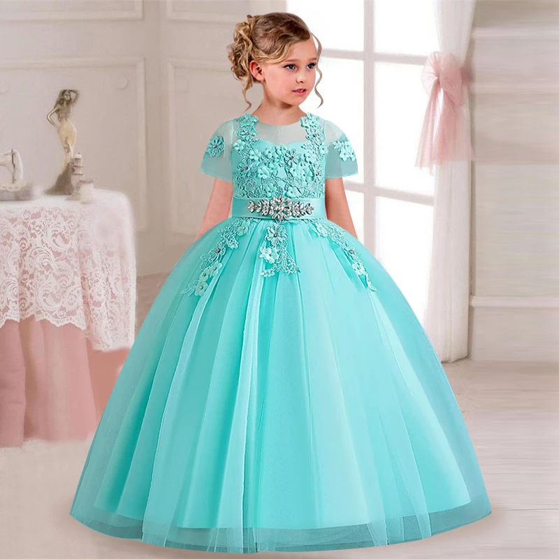 New Flower Boy Graduation Ceremony Art Photography Dress Embroidered Children\'s Christmas Gift Elegant Bridesmaid Wedding Dress