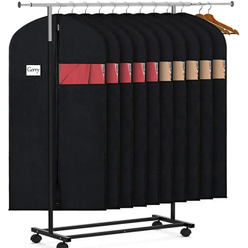 Hanging Garment Bags Dustproof Clothing Covers Jacket Sweater Men Suit Cover Dust Cover Coat Shirts T-shirt Suit Dress Protector