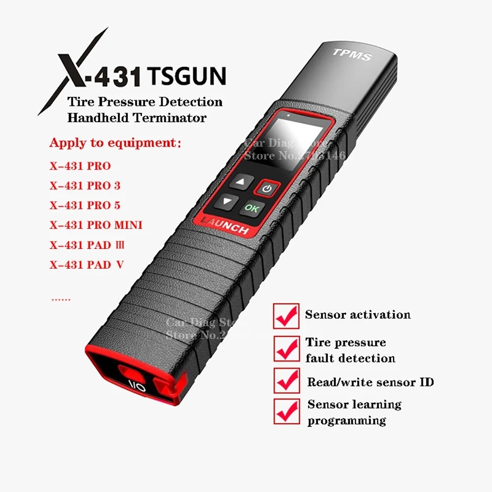 2024 X-431 TSGUN TPMS الإطارات 202 كاشف الضغط يده المنهي الاستشعار المنشط برمجة أداة تشخيص السيارات #5