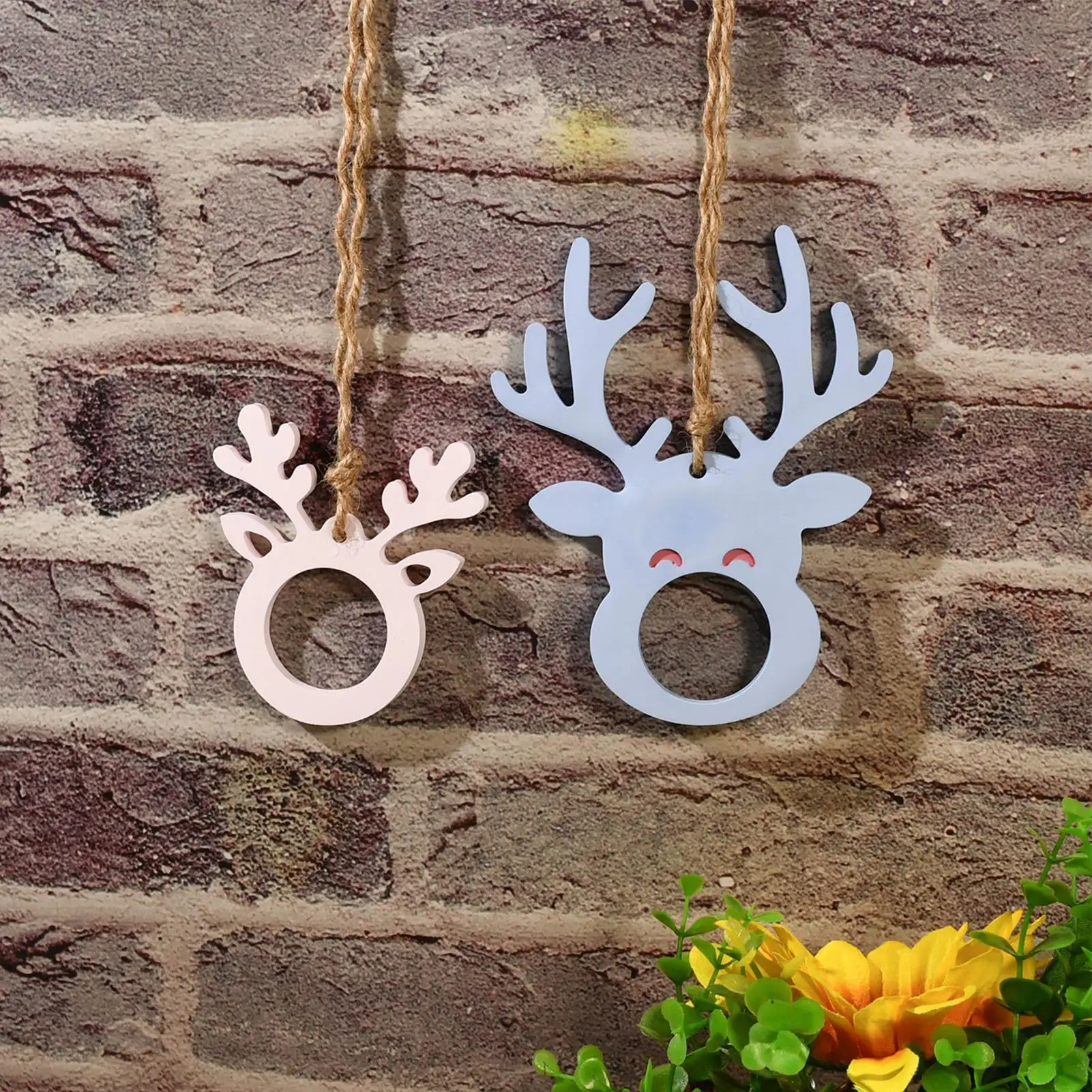 Stampo in silicone natalizio riutilizzabile facile da rilasciare albero di Natale ciondolo renna stampo in silicone per bambini adulti coppie di famiglia