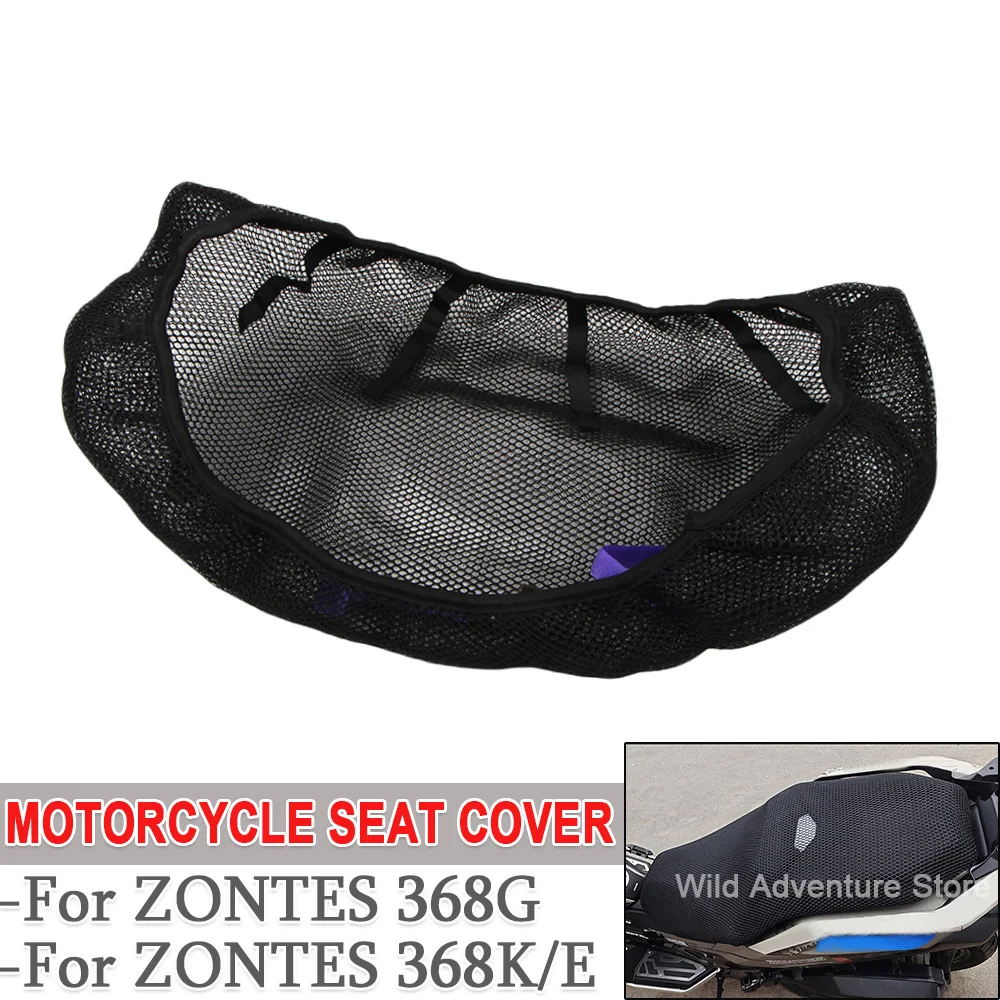 

Motorcycle Seat Cover For ZONTES 368G 368K 368E 368 G K E 368 368G/K/E Motorcycle Saddle Cover 3D Nylon Fabric Saddle Seat Cover