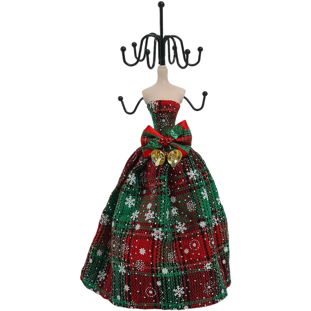 For Christmas Decorations Tangle-free Holder Necklace Display Safe Display For Delicate Jewelry Decorative Shelf