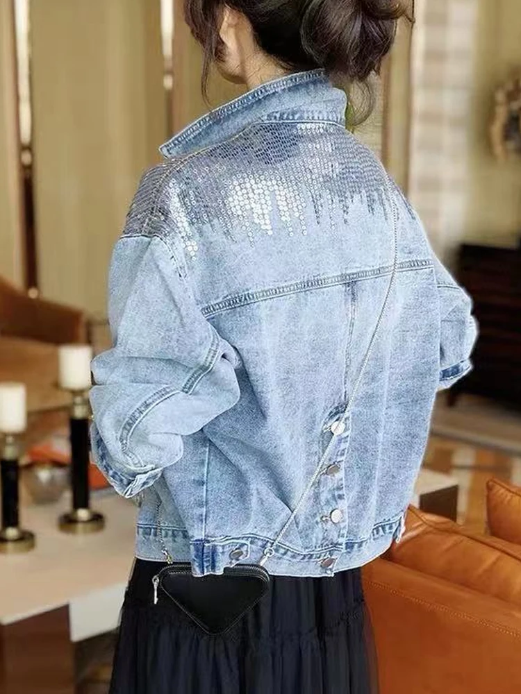 Denim Jacket For Women\'s Jackets For Women Denim Coats Women\'s Denim Jacket Jean Jacket For Womens Women Coat New In Outerwears