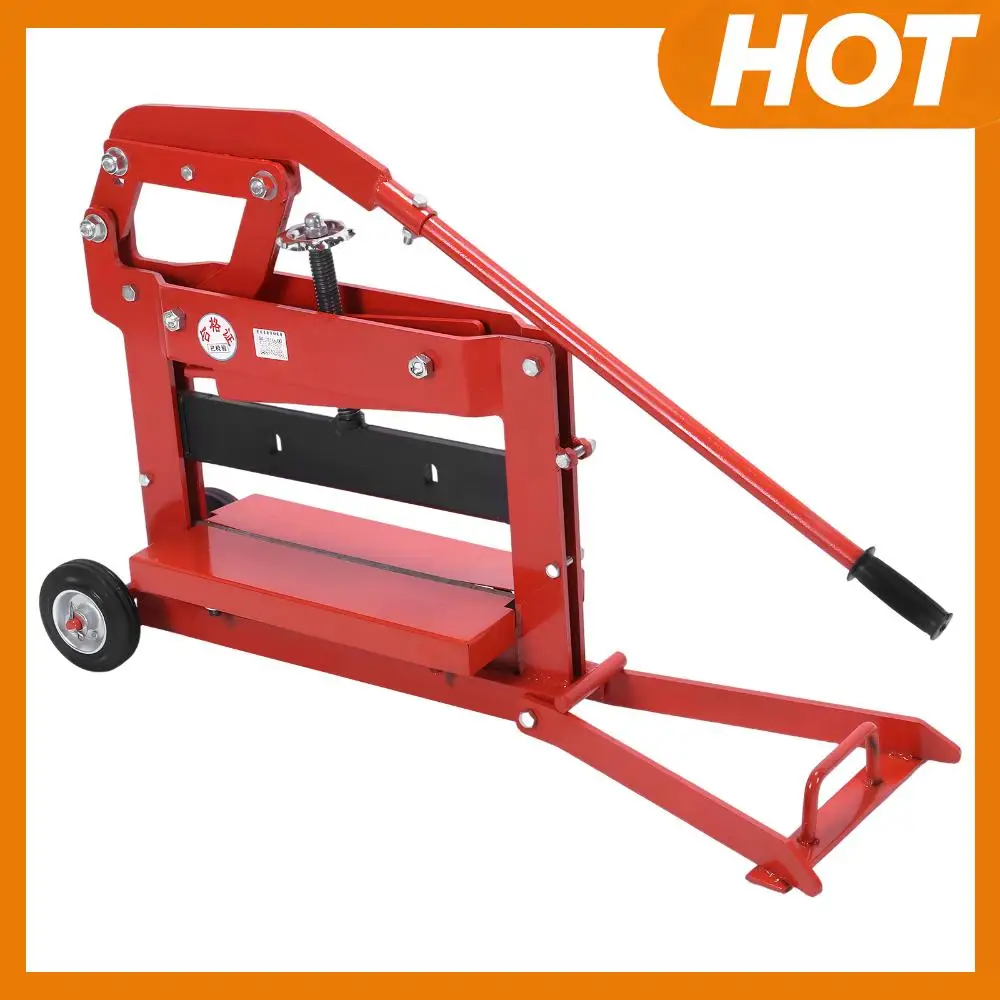 

Brick Splitter with Wheels Block Splitter Cutter Pavers Tool 0-11.8in Cutting Thickness for Slotting Granite Marble