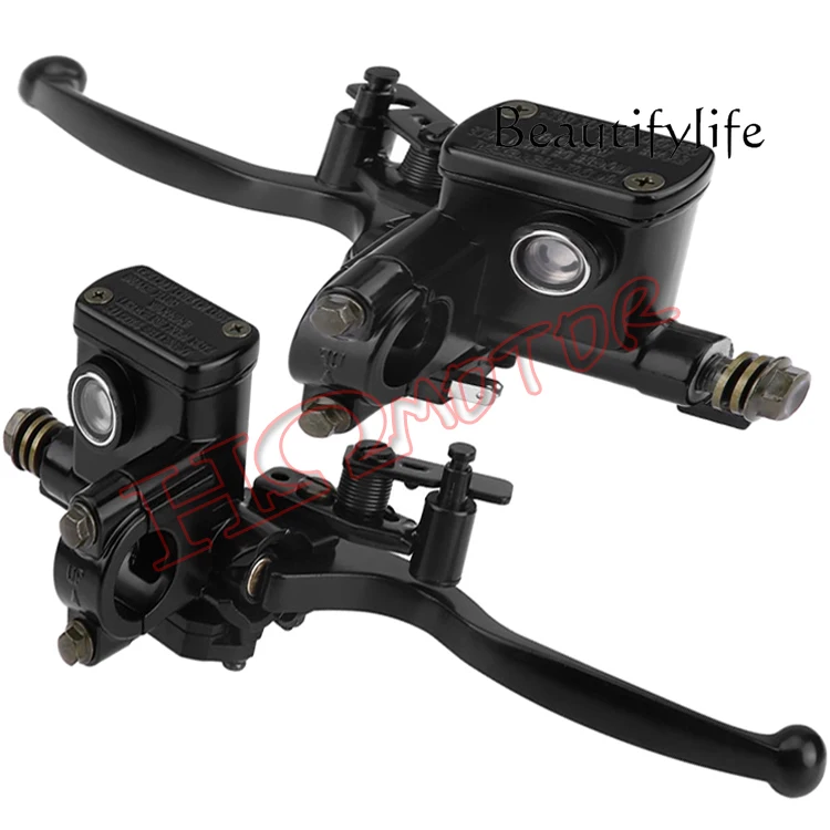 

ATV beach car accessories, hydraulic left and right upper pump disc brake handle, front and rear brake handle oil pump