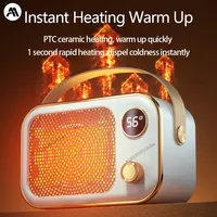 2024 New 1200W Portable Electric Heater Home Warmer Space Heater Portable With LED Display Screen PTC Ceramic Heating for Home
