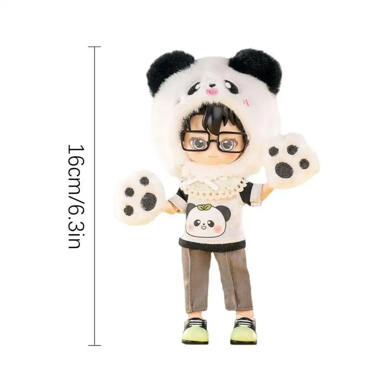 ตุ๊กตา Bjd น่ารักรูปตุ๊กตาน่ารัก Movable Joint ตุ๊กตา Bjd เดสก์ท็อปเครื่องประดับของเล่นสําหรับสาววันเกิดคริสต์มาส