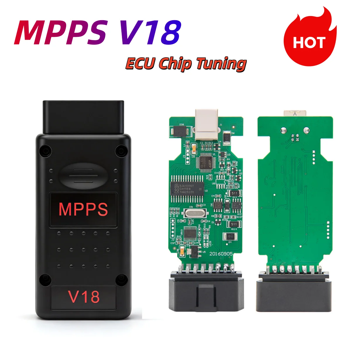 Ecu Flasher Mpps V18 - เครื่องมือวินิจฉัย OBD2 รุ่น MPPS V18 ปลดล็อค