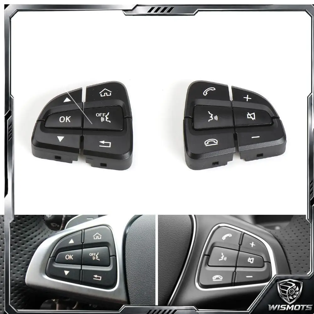 For Mercedes W205 W253 Car Steering Wheel Switch Control Buttons Car Multi-function Switch For Benz C GLC Class 0999050300