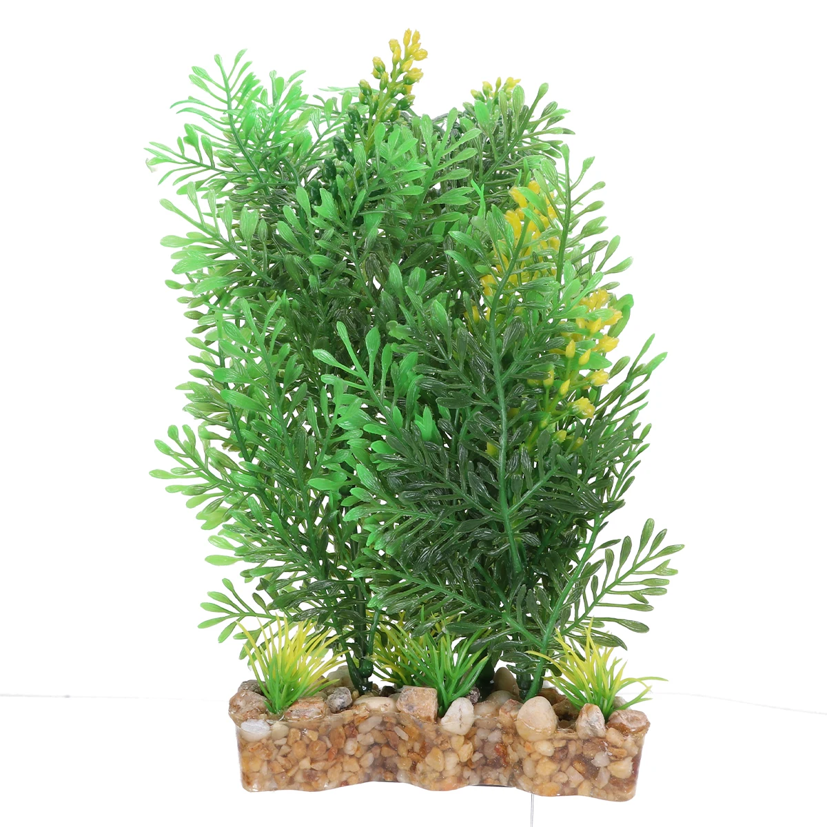 

Green Leaf Grass Plants for Fish Artificial Plants Tank Landscape Aquarium Decor Artificial Safe Cleaning Pet Supplies