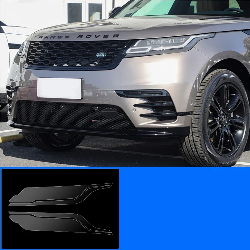 Car Front Headlamp Film for Land Rover Range Rover Velar 2017-2023 Tpu Transparent Film Exterior Headlight Strips Car Sticker