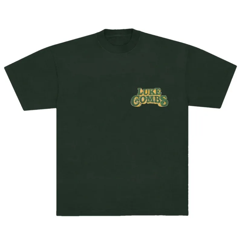 Luke Combs Merch T-shirt Merch Men Short Sleeve Women Funny Tee Unisex Harajuku Tops