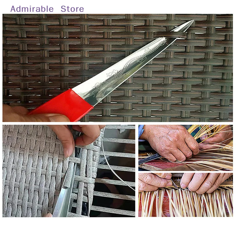 wSpecial Pry Knife for Rattan DIY Rattan Furniture Work Blade Knives Knitted Tool