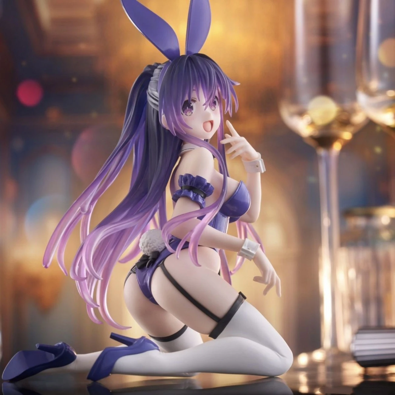 

Anime Character Date A Live Handmade, Night_sunny_tenku Rabbit Girl Handmade Model Desktop Ornament Gift