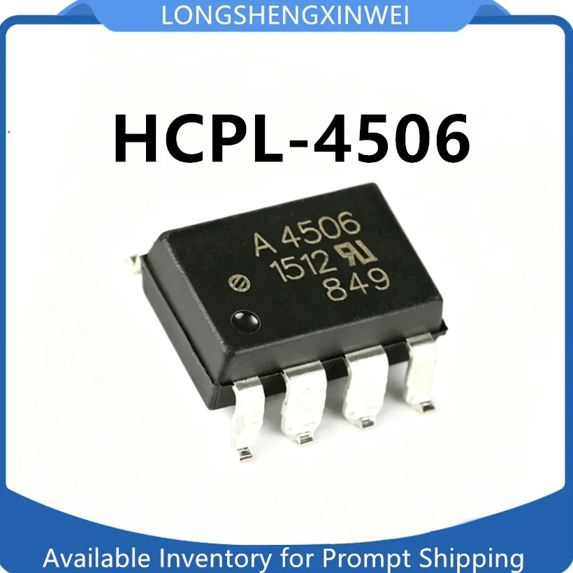 1PCS New HCPL-4506 Original SMT SOP-8 Gate Driver Interface Optocoupler Chip in Stock