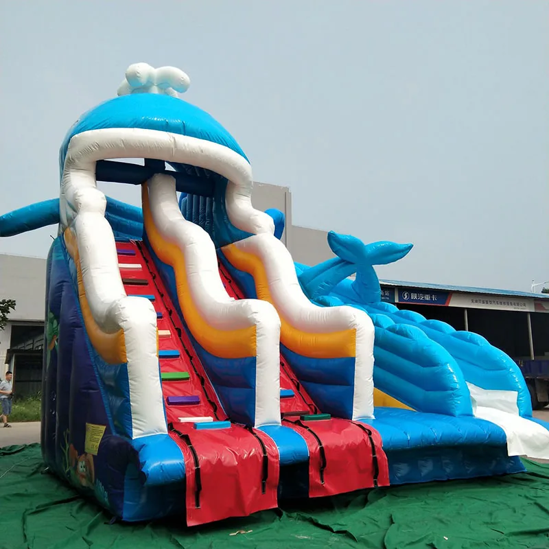 High quality factory direct selling inflatable slides