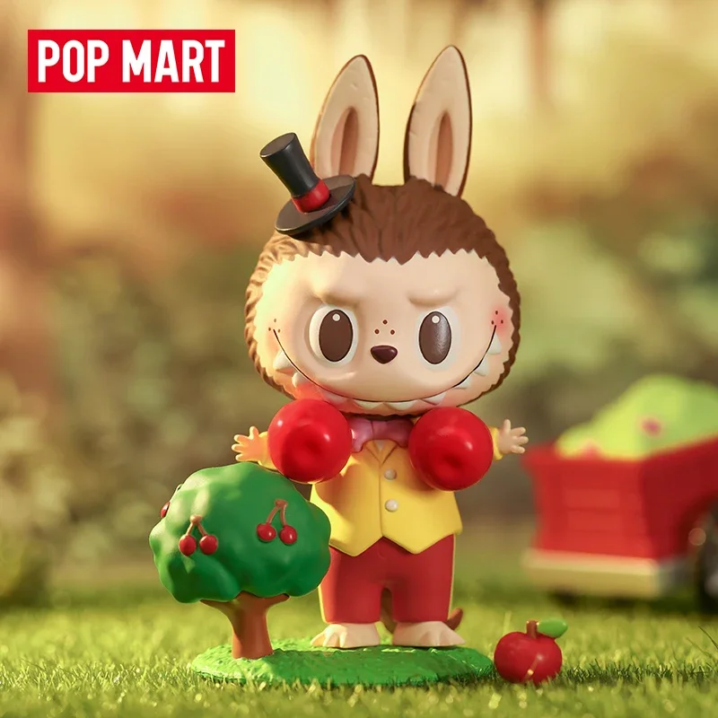 Pop Mart Labubu The Monsters Fruit Series Blind Box Guess Bag Mystery Box Toys Doll Cute Anime Figure Desktop Ornaments Gift