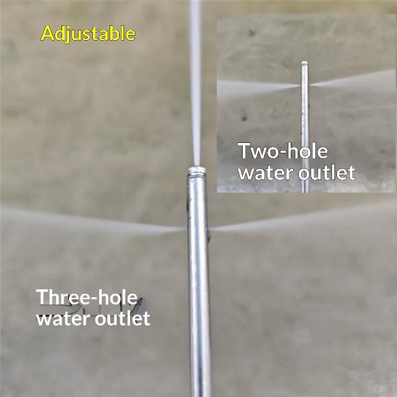 1/4 Quick Connect Stainless Steel High Pressure Needle Nozzle AC Water Heater Deep Cleaning Tool Accessory