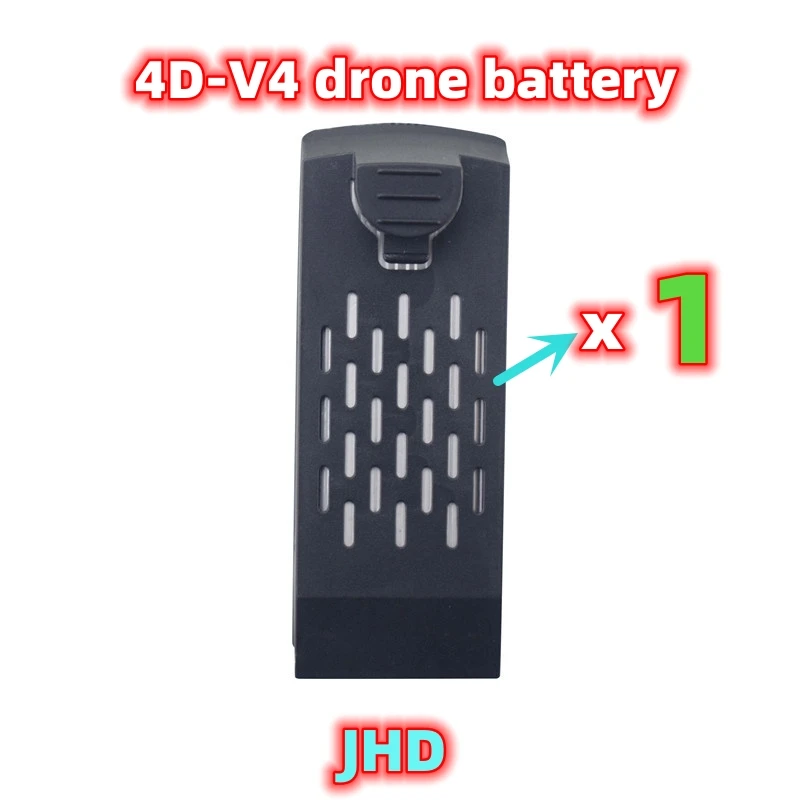 JHD 4DRC V4 RC Drone Battery 1200mAh Lipo Battery For 4D-V4 Drone Aerial Photography Drone RC UAV Quadcopter V4 Battery