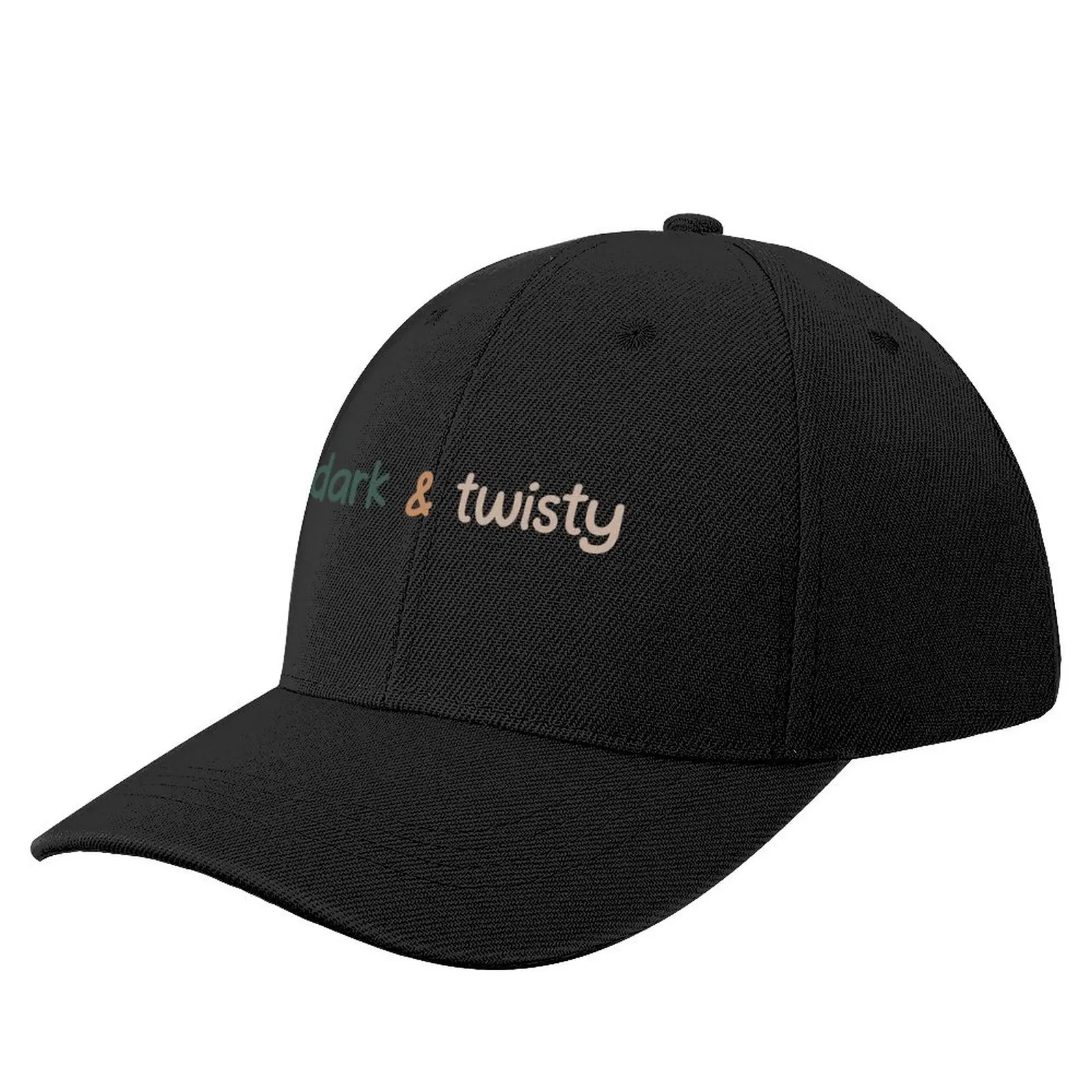 

Dark And Twisty Vinatge Typography Baseball Cap Hats Baseball Cap Snapback Cap Designer Hat Woman Hats Men's