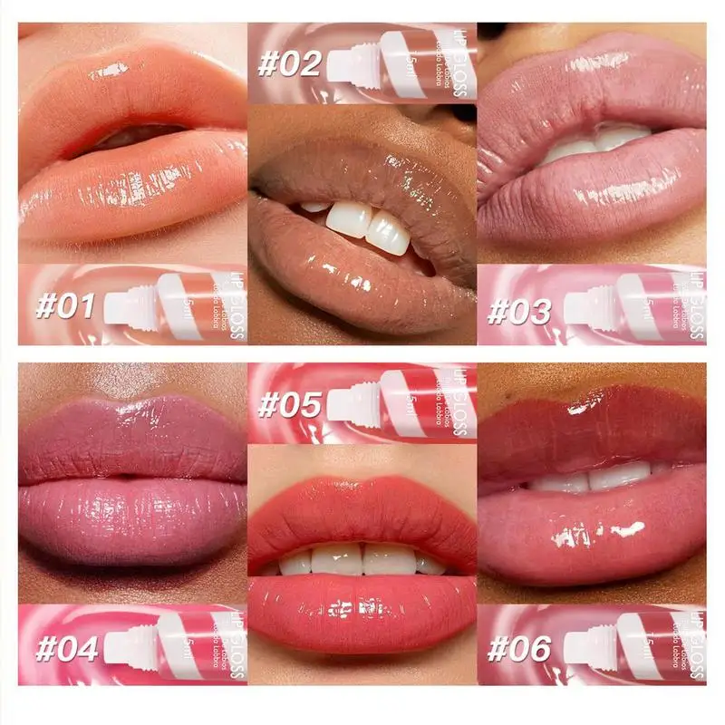 Huile à lèvres brillant à lèvres baume à lèvres glaçure à lèvres liquide rouge à lèvres naturel hydratant brillant à lèvres maquillage rouge à lèvres pour cosmétiques de beauté