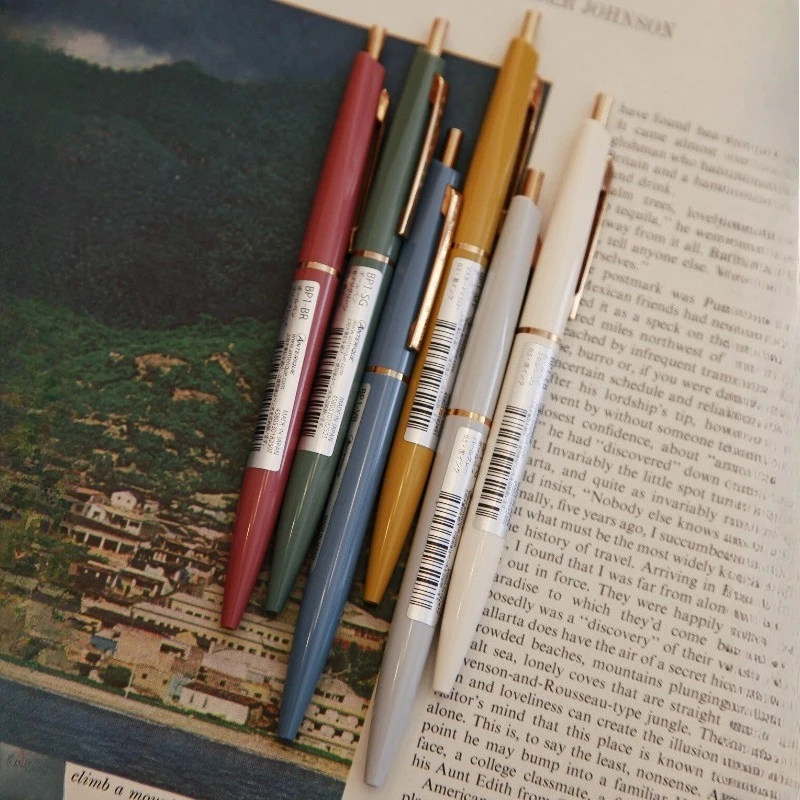 

Japan Pen High Quality ANTERIQUE Luxury Gel Pens Black Core 0.5mm Sizes for Writing Practice Oil Pen School Rollerball Pens