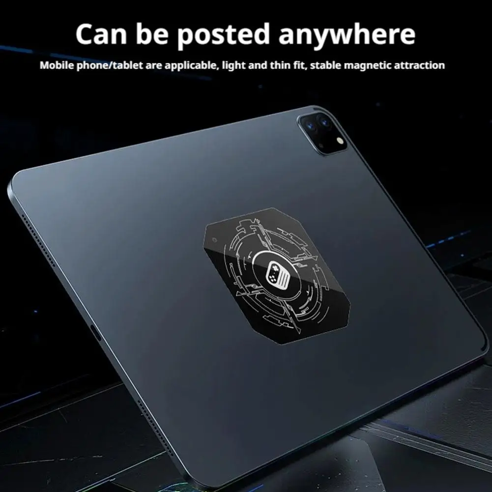 Mobile Phone Metal Plate For Magsafe Magnetic Holder Back Sticker Radiator Thin Iron Sheet For IPhone 16 Smartphone Accessories