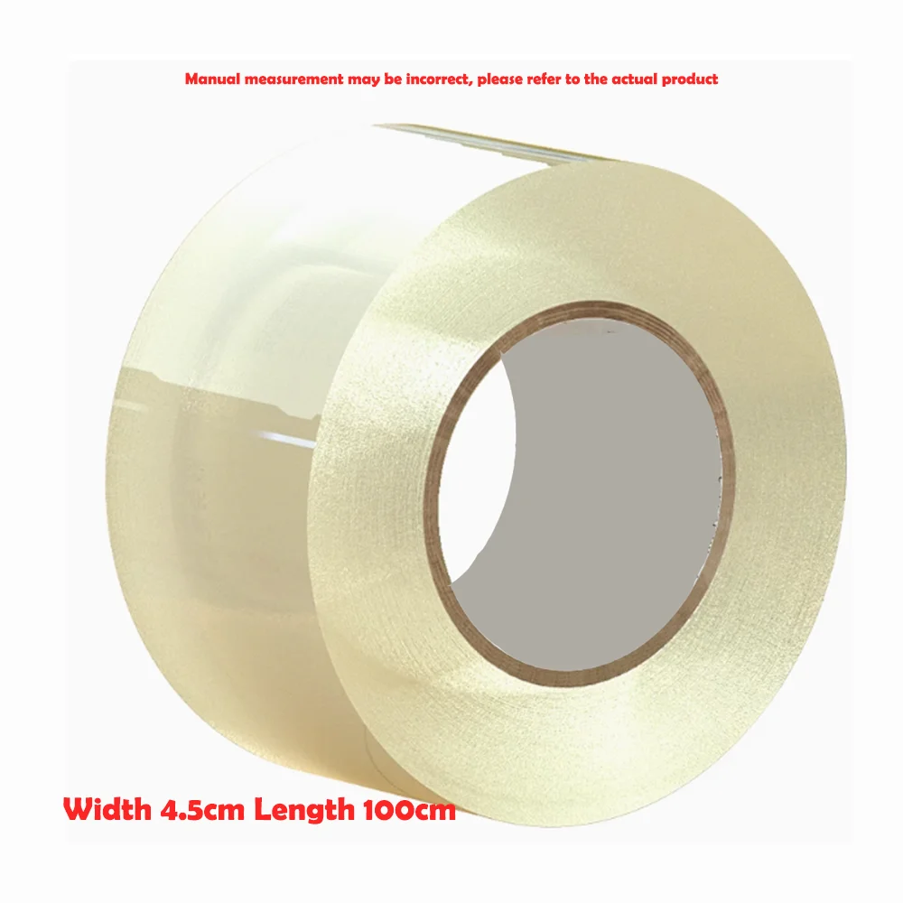 Transparent tape strong adhesion transparent tape BOPP logistics packaging sealing glue office and home packaging adhesive needs