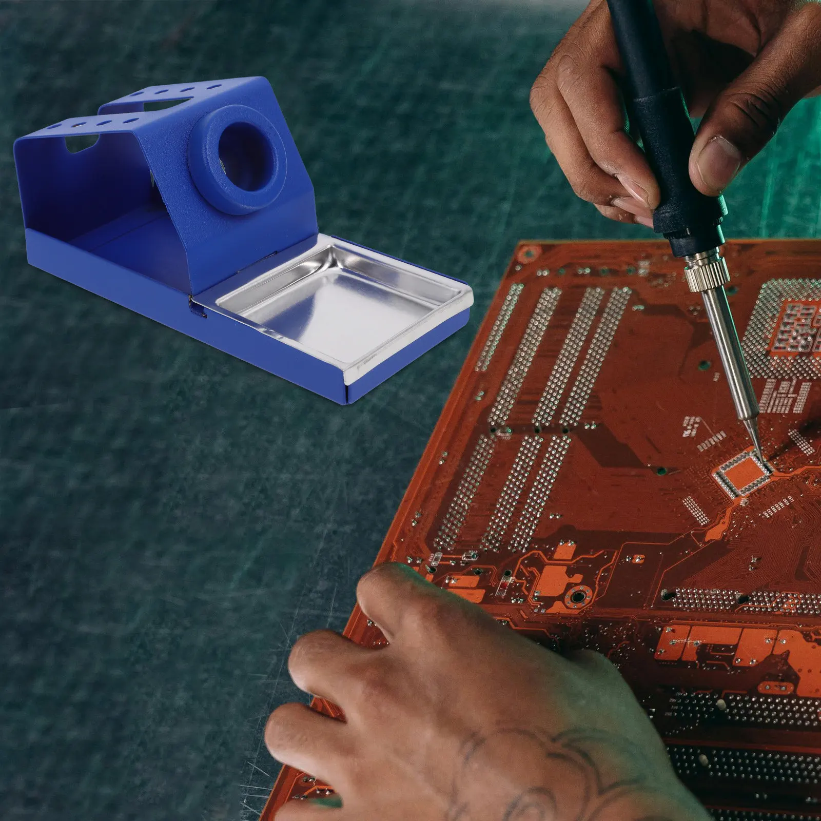 헤비 듀티 납땜 작업 스탠드 모든 금속 홀더 DIY 전 - Diy Electronics Repair 리뷰 및 가격