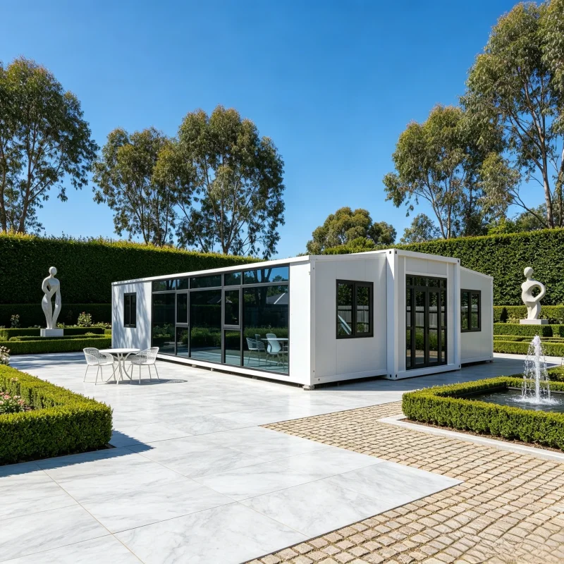 Double Wing Expandable Container House Modular Prefab Home Movable For Hotel Apartment Villa And Commercial Space