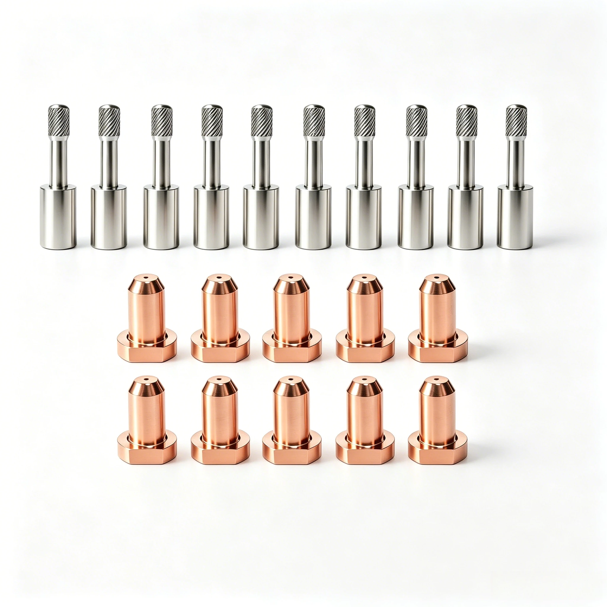 20PK 9-6006 Electrode and 9-6099 Nozzle Tip Plasma Cutting Consumable Kit Fits PCH-10 Aircut 15C Drag-Gun Torch