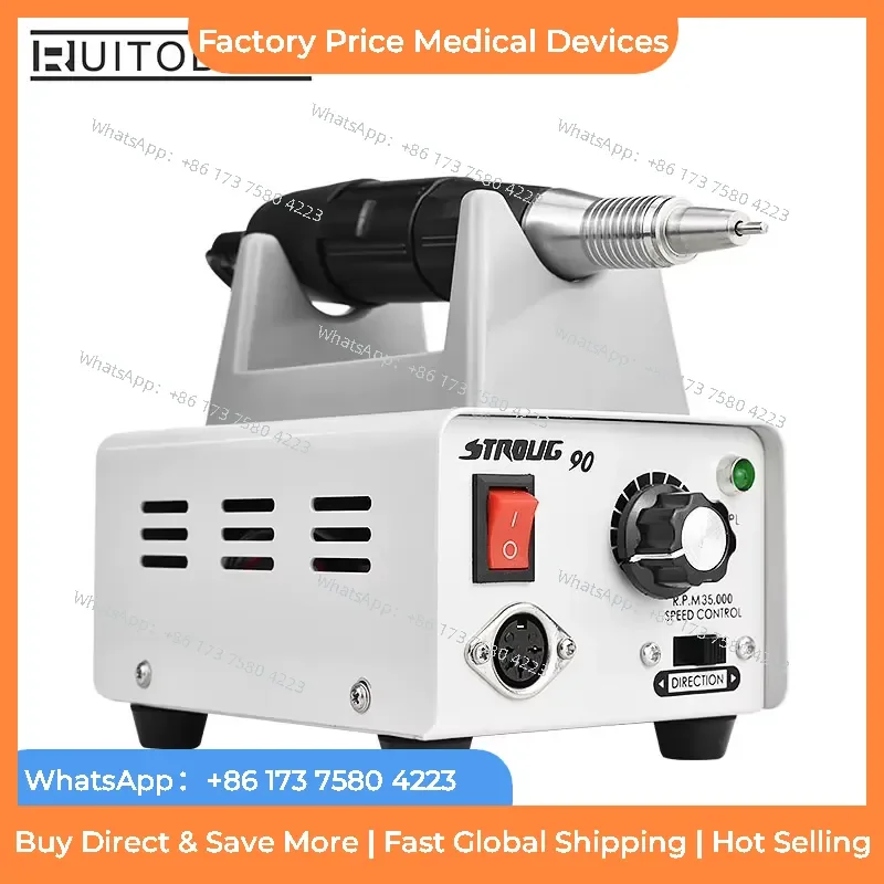 2026 90 Handpiece Electric Professional Micromotor 35000 RPM Equipment fastshipping