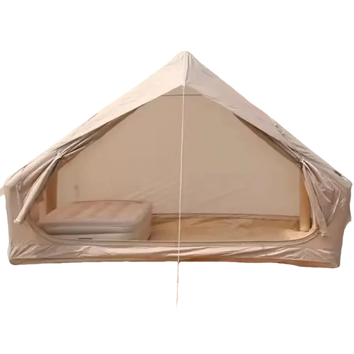 Light weight Inflatable Tent 6.3 square Easy Setup 2-4 Person Camping Tent with Ventilation Skylight