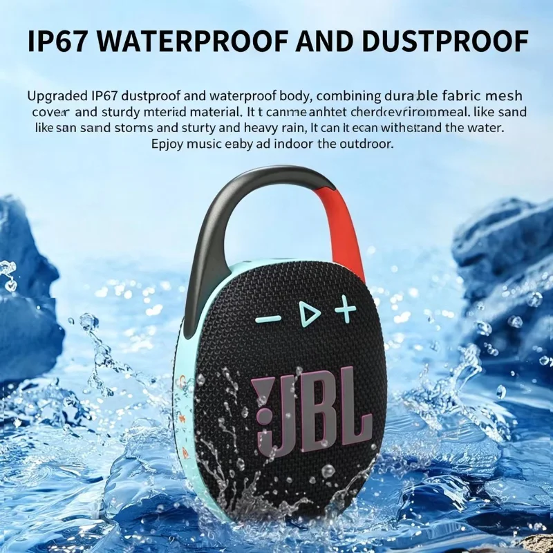 JBL CLIP 5 Music Box Five Generation Wireless Bluetooth Speaker Portable Mini Waterproof Outdoor Travel Essential