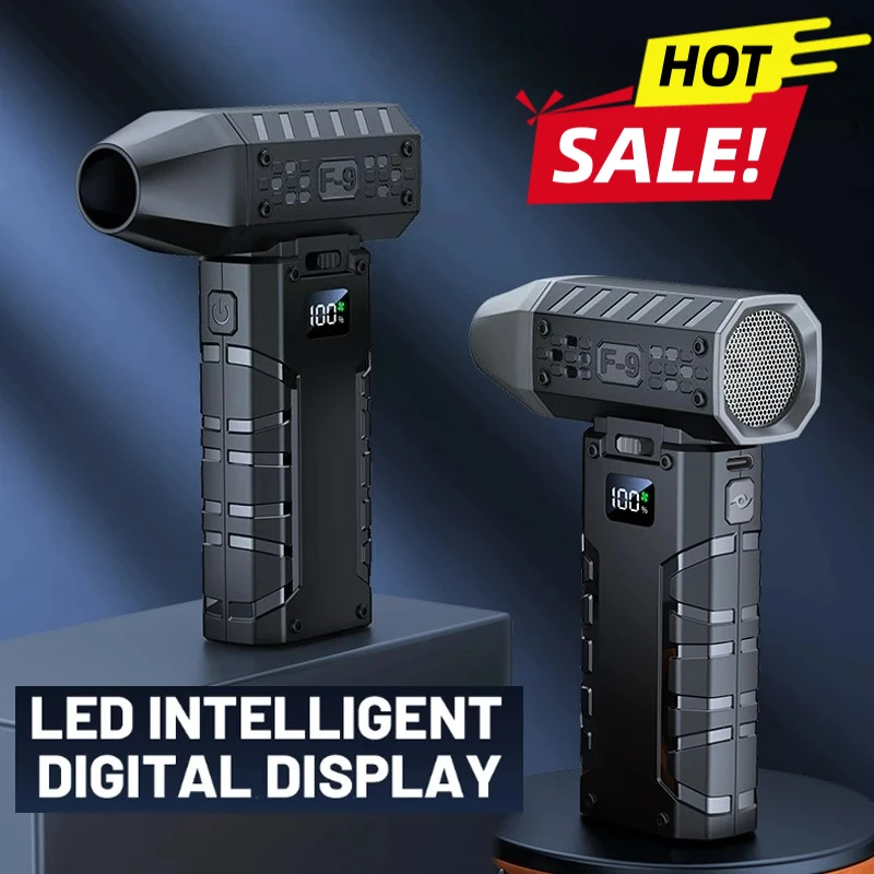 พัดลมเทอร์โบแรงดันสูง 2026 130000 รอบต่อนาที 3000mAh แบบชาร์จไฟได้ พกพาสะดวก กำลังเป่าลม 52 เมตร/วินาที สำหรับทำความสะอาดคอมพิวเตอร์ รถยนต์ และกล้อง