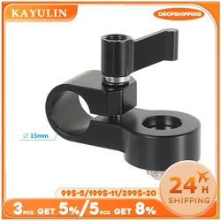 Kayulin 15mm Single Rod Clamp Adapter Convert To 3/8