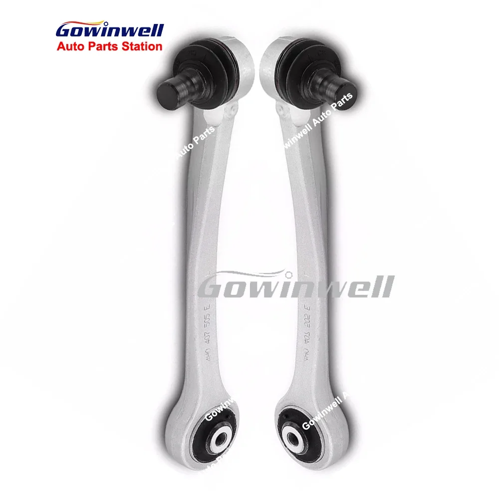 Pair of 2pcs Front Upper Control Arm Straight For Bentley Continental Gt Flying Spur V8 W12 2004-2019 3W0407505 3W0407506