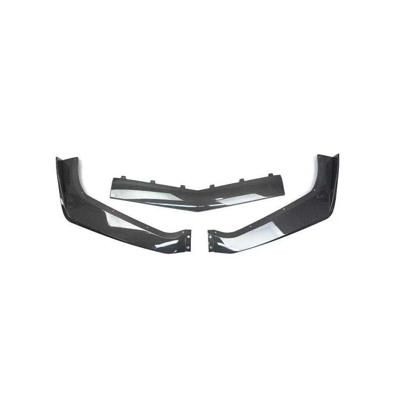 

Carbon Fiber Front Bottom Add-on Lip (3pcs) Fits For 2014-2019 Corvette C7 w/ Replica ZR1 Bumper