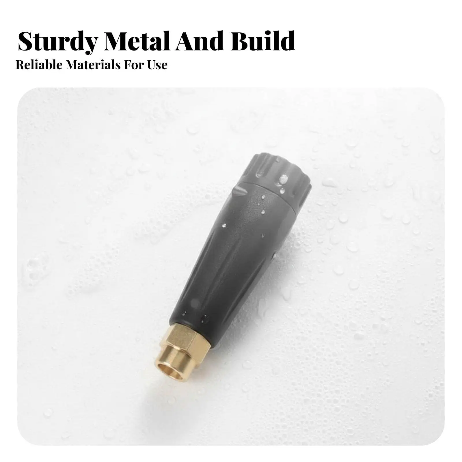 Foam Washer Nozzle Thick Lather High Pressure Nozzle Sturdy Build for Home Auto and Workshop Use
