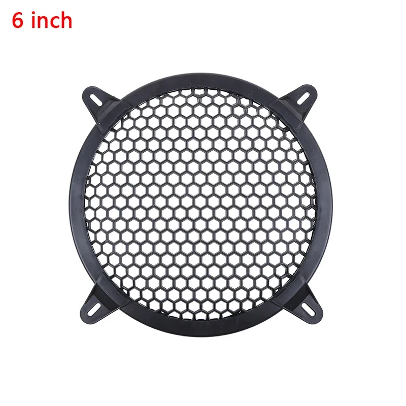 Car Audio Speaker Mesh Cover Protector 4/6/8/10/12'' Accessory - Speaker Grill Guard for Car Audio System