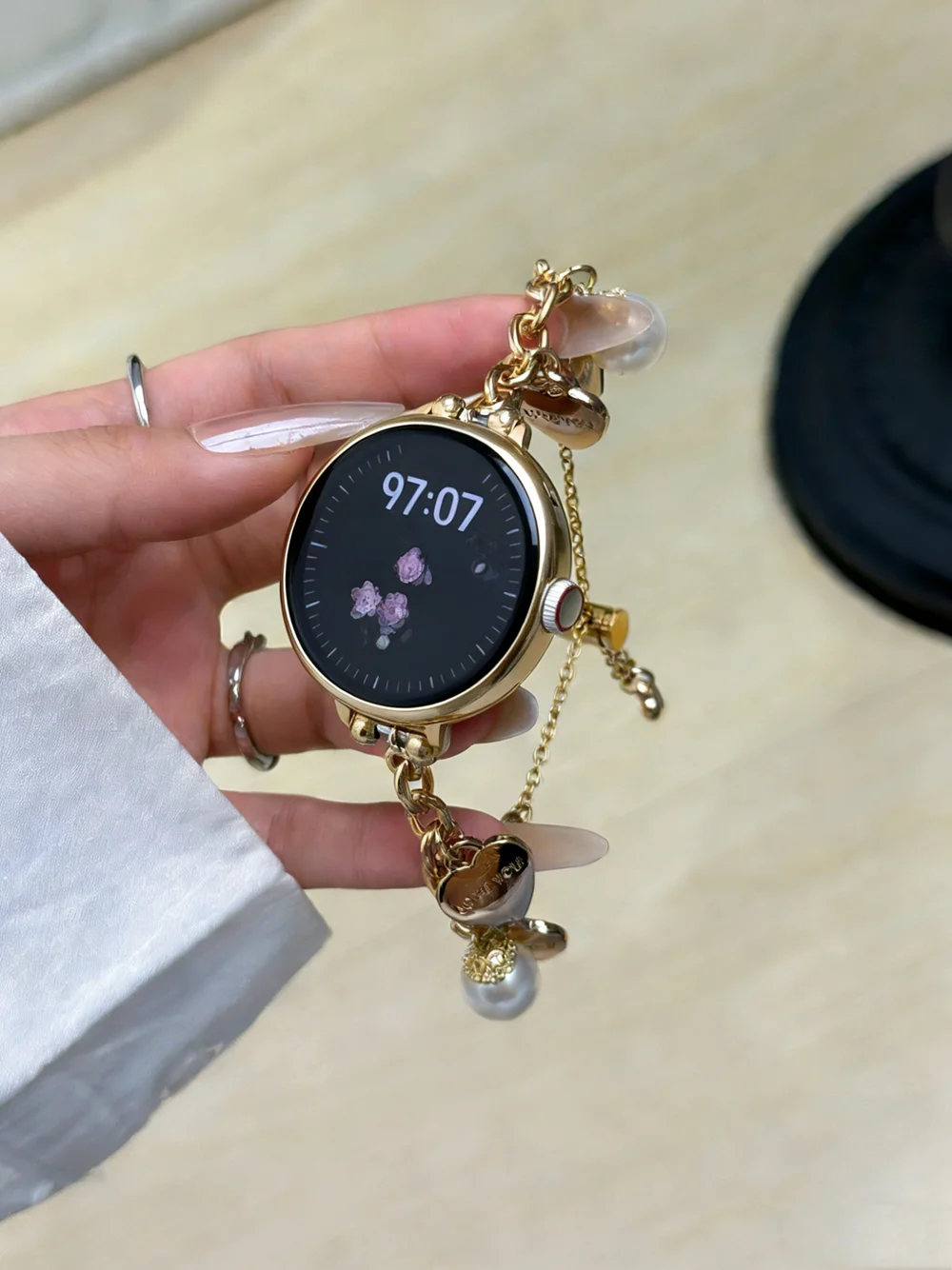 Universal 20mm 22mm 18mm Strap Link Loop Band for Samsung Galaxy Watch 7 FE 5 Pro 4 6 Classic 44mm 40mm Sport Correa