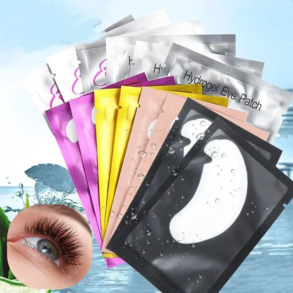 Eyelash Extension Supplies 50/100/200 Pairs Pads Makeup Lashes Patch Tip Stickers Eye Patches under Eye Pads for Professional Us