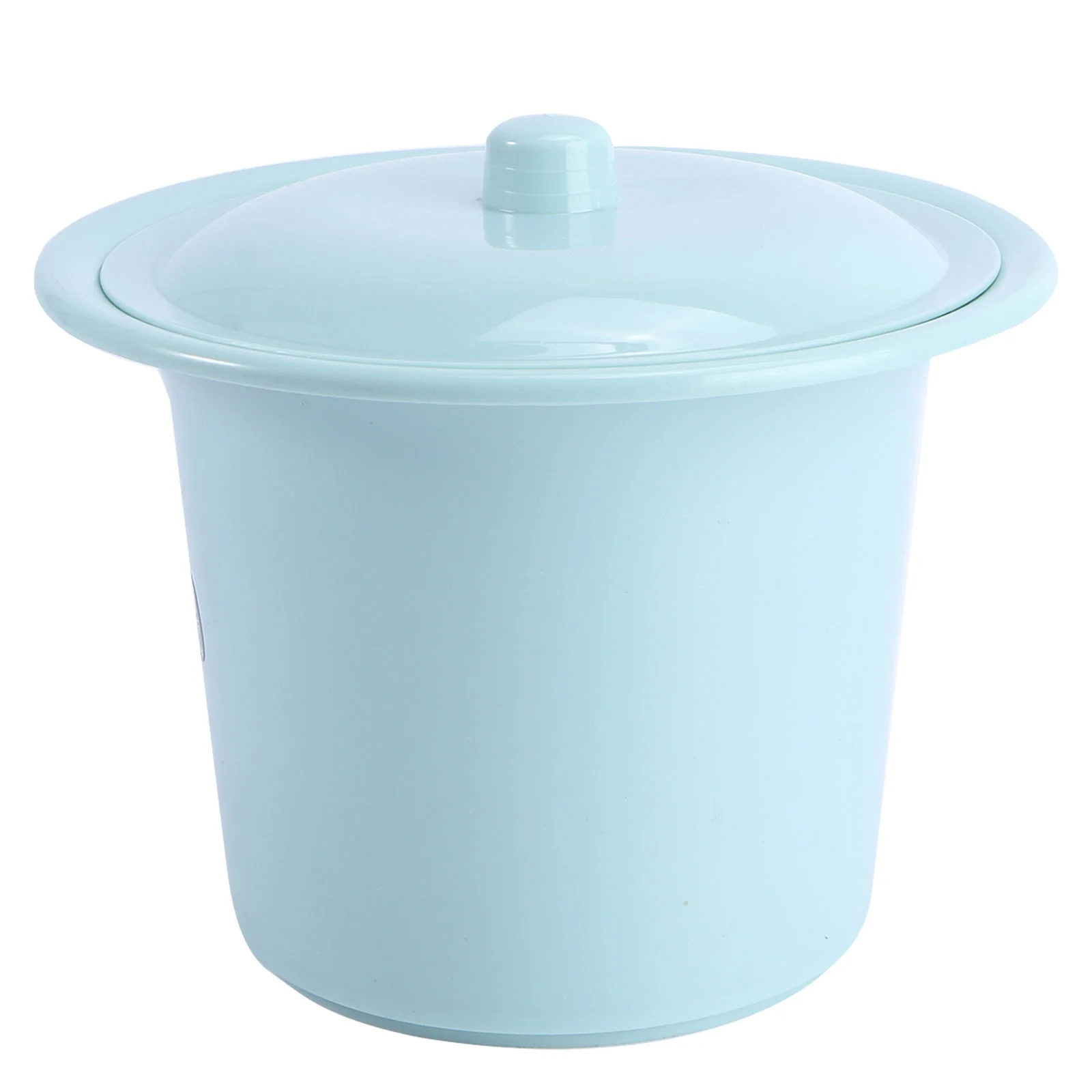 

Adult Pot Children's Potty Toilet Bowl Plastic Spittoon Container Urine Lid Bedpan Miss