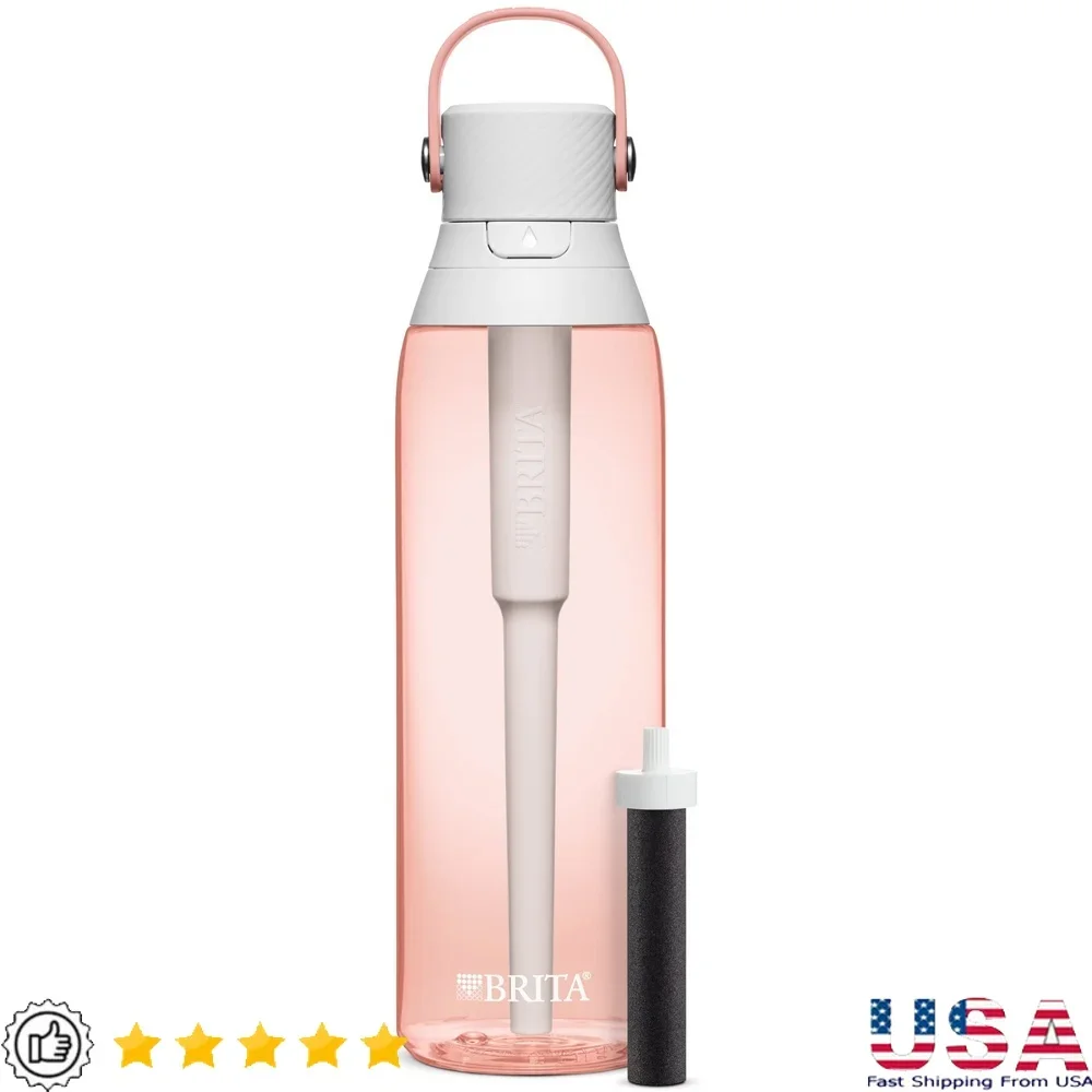 

26oz Premium Leak Proof Filtered Water Bottle with Straw Activated Carbon Filter Easy Sip Design Portable Hydration Solution