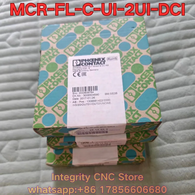 New MCR-FL-C-UI-2UI-DCI PLC module 2814854