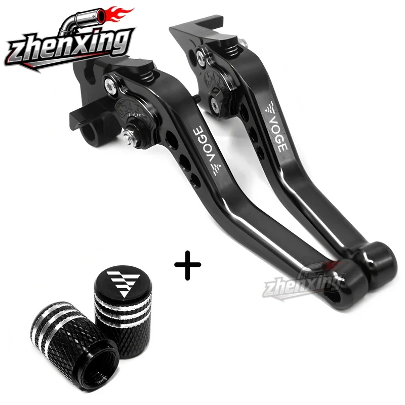 ل LONCIN VOGE 625 525 DSX 625DSX 525DSX DSX625 500R 650DS دراجة نارية الملحقات قابل للتعديل قصيرة دواسة فرامل العتلات #6