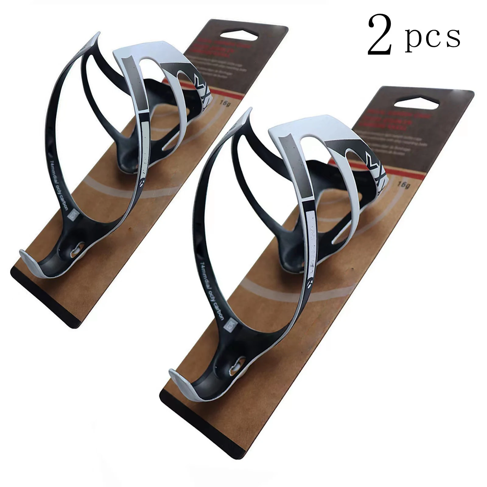 2PCS HEIßER VERKAUF Volle Carbon Faser Fahrrad Wasser Flasche Halter MTB Rennrad Flasche Käfig Ultra Licht Zyklus Ausrüstung matte/licht – Detail 15